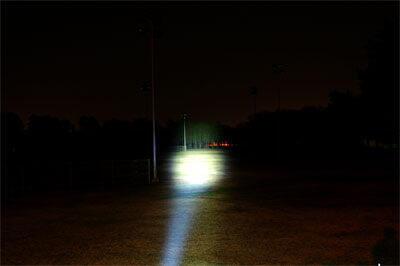 Go Light - Stryker LED søgelampe inkl. lækker remote - Sort