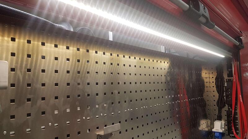 S-Line LED Loft skinne 60 cm til varerummet 24V